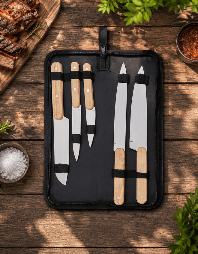 Kit Churrasco Nylon Hvar