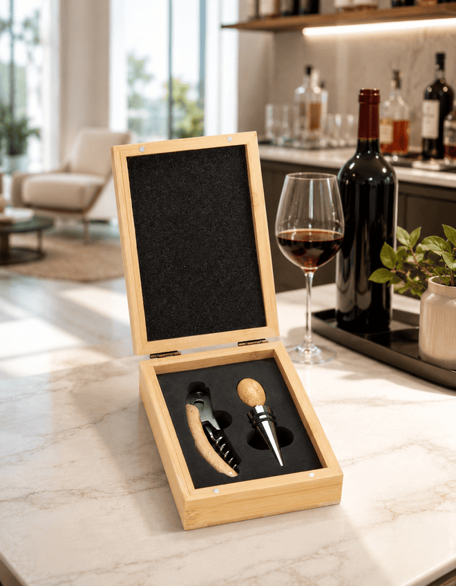 Kit Vinho Inox Skye